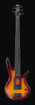 Ibanez GWB205TQF GWB Signature Series Electric Bass Guitar, Tequila Sunrise Flat