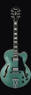 Ibanez AF75OLM AF Series Hollow Body Electric Guitar, Olive Metallic