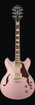 Ibanez AS73GRGF AS Series Hollow Body Electric Guitar, Rose Gold Metallic Flat