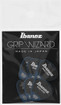 Ibanez PPA16MSGDB Grip Wizard Sand Grip Pick, Deep Blue