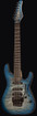 Schecter 1279 Sun Valley Super Shredder 7 III Guitar, Sky Burst