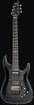 Schecter 1957 Hellraiser Hybrid C-1 FR S Guitar, Trans Black Burst