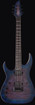 Schecter 828 Keith Merrow KM-6 MK-III Artist LH Guitar, Blue Crimson