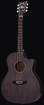 Schecter 3716 Deluxe Acoustic Guitar, Satin See Thru Black