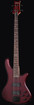 Schecter 2537 Stiletto Custom-4 Guitar, Vampyre Red Satin