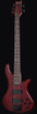 Schecter 2538 Stiletto Custom-5 Guitar, Vampyre Red Satin