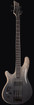 Schecter 1398 SLS Elite-4 LH Guitar, Black Fade Burst
