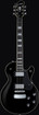 Hagstrom SWE-BLK-U Swede Electric Guitar, Black Gloss