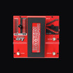 Digitech WHAMMYDT-U Classic Pitch Shifting With Drop and Raised Tuning, Red