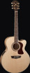 Washburn HJ40SCE-O-U Heritage Series Jumbo Cutaway Acoustic Guitar, Natural Gloss