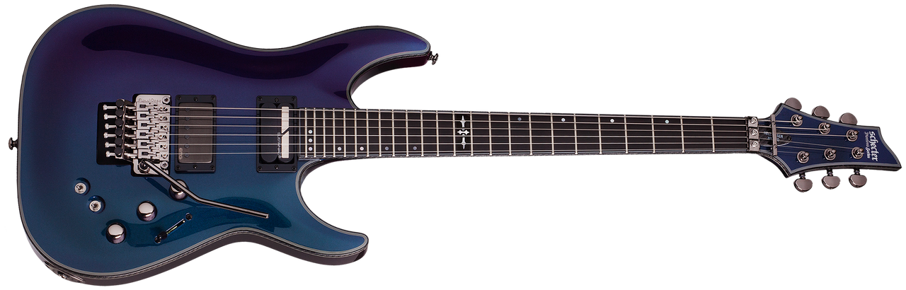 Schecter 1955 Hellraiser Hybrid C-1 FR S Guitar, Ultra Violet