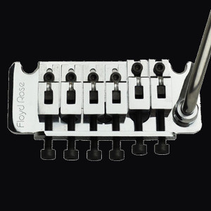 Floyd Rose 6-String Non-Fine Tuner Chrome Tremolo System - FRTNFTC