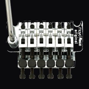 Floyd Rose 6-String Original Chrome Tremolo System (Lefty) - FRT100L