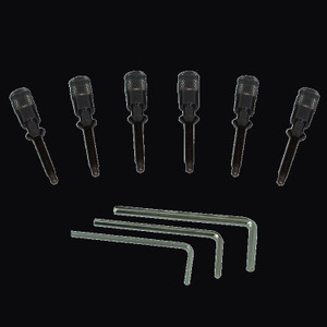 Floyd Rose Black Hollow Point Intonation System - FRHPBP