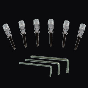 Floyd Rose Chrome Hollow Point Intonation System - FRHPCP