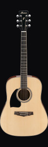 Ibanez PF15LNT PF Series Acoustic Guitar, Natural High Gloss