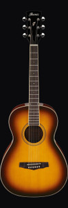 Ibanez PN15BS PF Series Acoustic Guitar, Brown Sunburst High Gloss