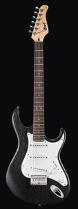 Cort G100-OPB G Series Electric Guitar, Open Pore Black