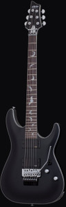 Schecter 1183 Damien Platinum-6 FR Guitar, Satin Black