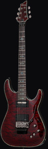 Schecter 1826 Hellraiser C-1 FR S Guitar, Black Cherry