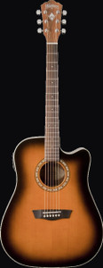 Washburn WD7SCEATB Harvest Series Acoustic Guitar