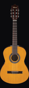 Ibanez GA2 Classical Series Acoustic Guitar, Amber High Gloss