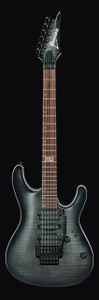 Ibanez KIKO10BPTGB KIKO Signature Series Electric Guitar, Transparent Gray Burst