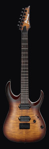 Ibanez RGA42FMDEF RGA Series Electric Guitar, Dragon Eye Burst Flat