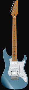 Ibanez AZ2204ICM AZ Prestige Series Electric Guitar, Ice Blue Metallic