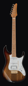 Ibanez AZ224BCGDET AZ Premium Series Electric Guitar, Deep Espresso Burst