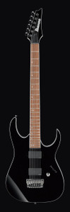Ibanez RGIB21BK RG Iron Label Series Electric Guitar, Black