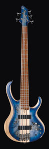 Ibanez BTB845CBL BTB Series Electric Bass Guitar, Cerulean Blue Burst Low Gloss