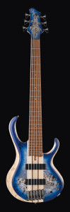 Ibanez BTB846CBL BTB Series Electric Bass Guitar, Cerulean Blue Burst Low Gloss