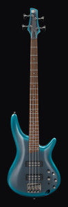Ibanez SR300ECUB SR Series Electric Bass Guitar, Cerulean Aura Burst