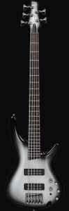 Ibanez SR305EMSS SR Series Electric Bass Guitar, Metallic Silver Sunburst