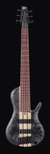 Ibanez SRSC806DTF SR Workshop Series Electric Bass Guitar, Deep Twilight Flat