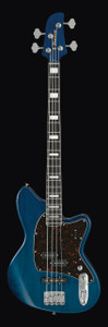 Ibanez TMB2000BZL Talman Prestige Series Electric Bass Guitar, Blue Zircon Low Gloss
