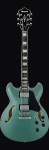 Ibanez AS73OLM AS Series Hollow Body Electric Guitar, Olive Metallic
