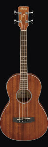 Ibanez PNB14EOPN Parlor Acoustic Bass Guitar, Open Pore Natural