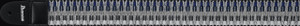Ibanez GSB50C3 Braided Strap, Black/Gray