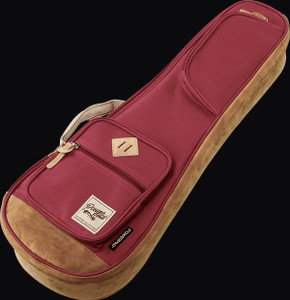 Ibanez IUBC541WR Powerpad Gig Bag For Concert Style Ukulele, Wine Red