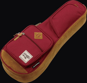 Ibanez IUBS541WR Powerpad Gig Bag For Soprano Style Ukulele, Wine Red