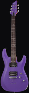 Schecter 429 C-6 Deluxe Guitar, Satin Purple