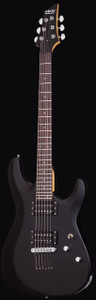 Schecter 430 C-6 Deluxe Guitar, Satin Black