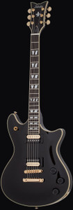 Schecter 1723 Tempest Custom Guitar, Gloss Black