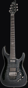 Schecter 1957 Hellraiser Hybrid C-1 FR S Guitar, Trans Black Burst