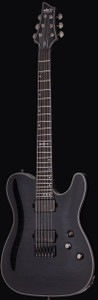 Schecter 1934 Hellraiser Hybrid PT Guitar, Trans Black Burst