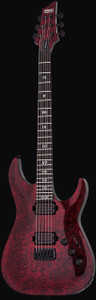 Schecter 3055 C-1 Apocalypse Red Reign Guitar, Red Reign
