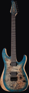 Schecter 1501 Reaper-6 Guitar, Satin Sky Burst