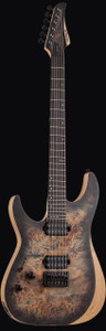Schecter 1512 Reaper-6 LH Guitar, Satin Charcoal Burst